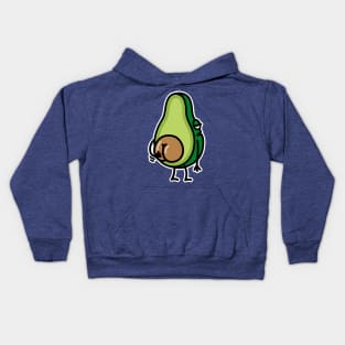 avocado seed fat Kids Hoodie